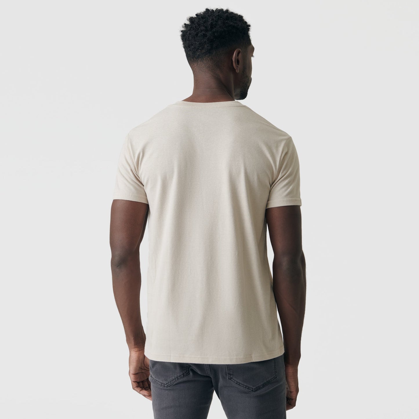 Sandstone V-Neck Tee