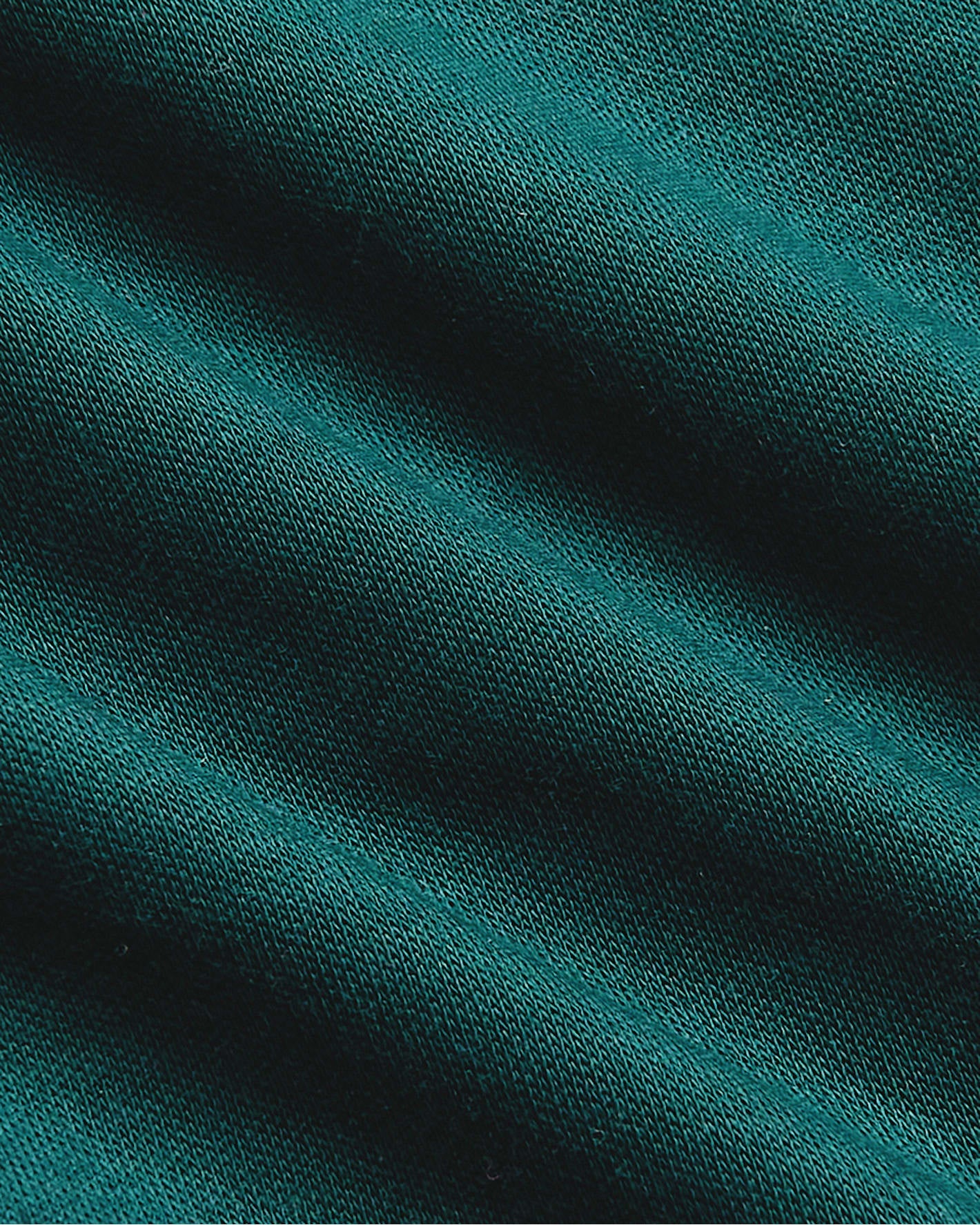 Womens Deep Emerald Cropped Boxy V-Neck Tee