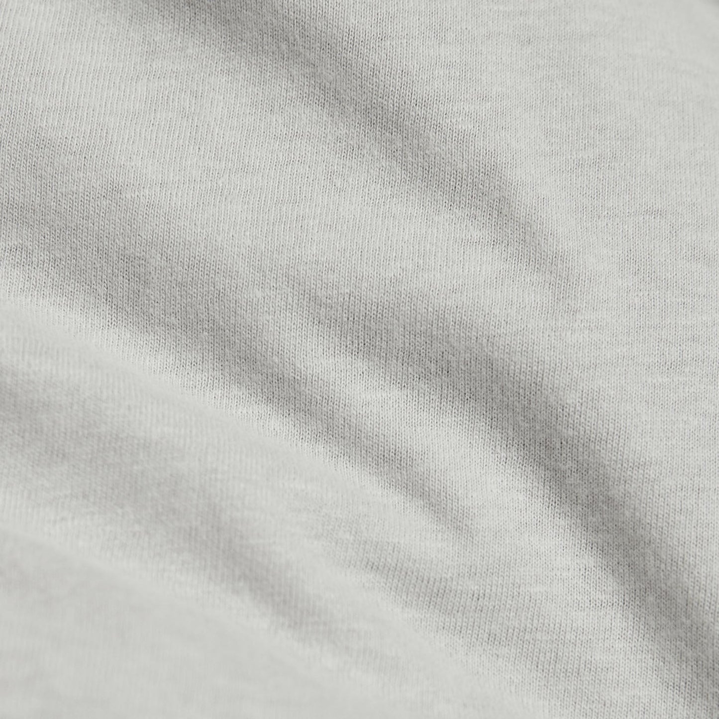 Light Gray Long Sleeve Crew Neck Tee