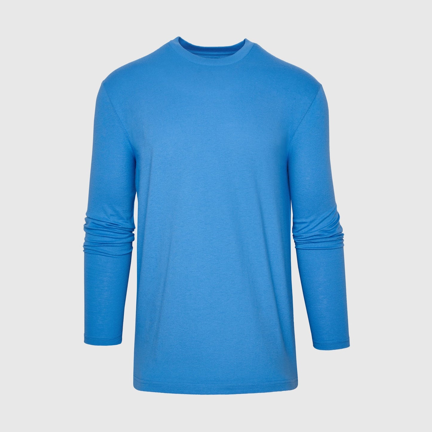 Periwinkle Blue Long Sleeve Crew Neck Tee