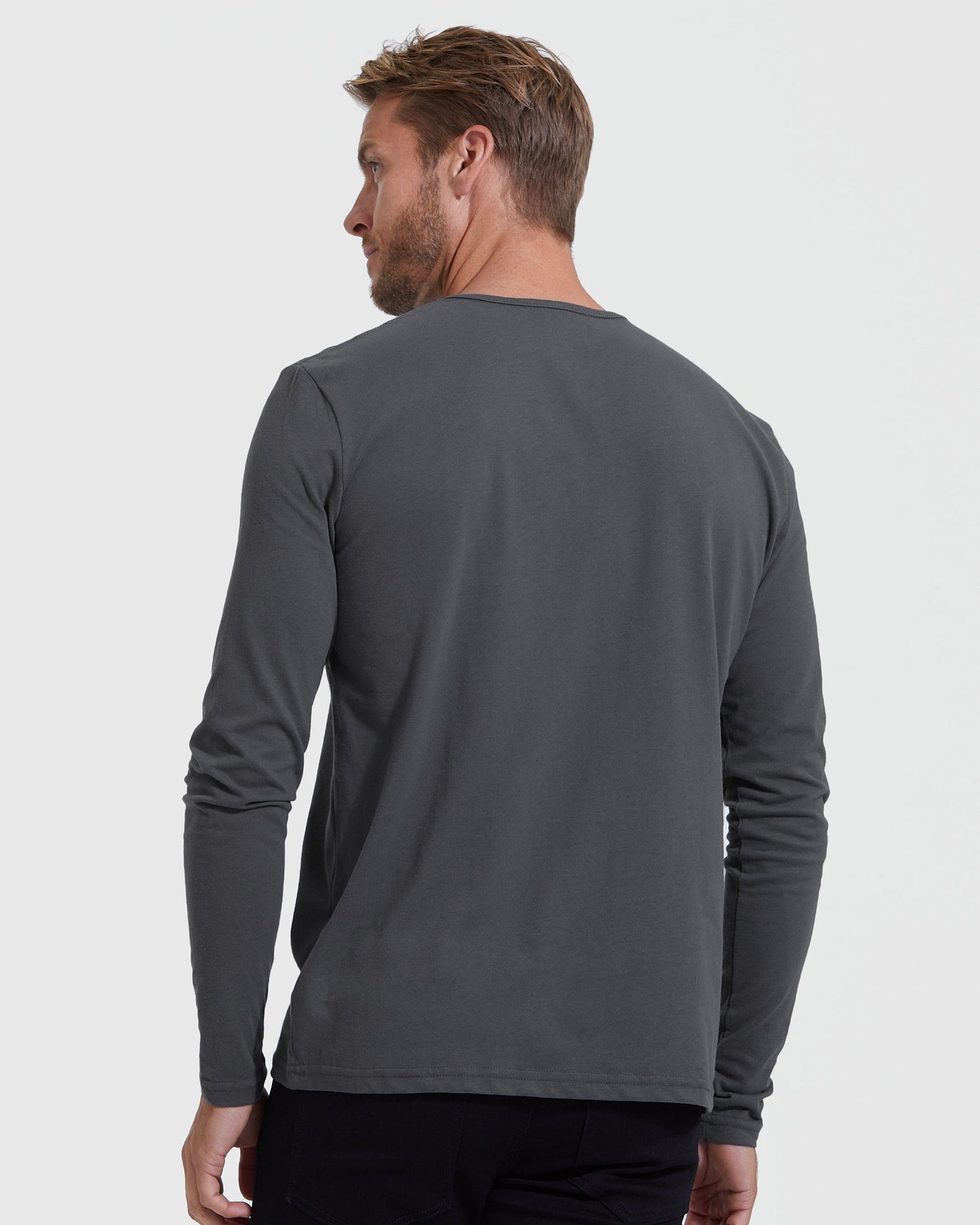 Carbon Classic Long Sleeve Henley