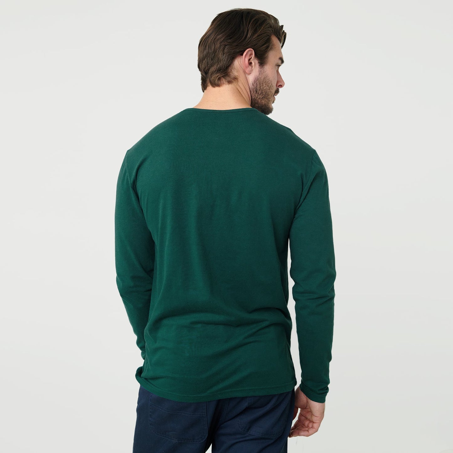 Emerald Classic Long Sleeve Henley