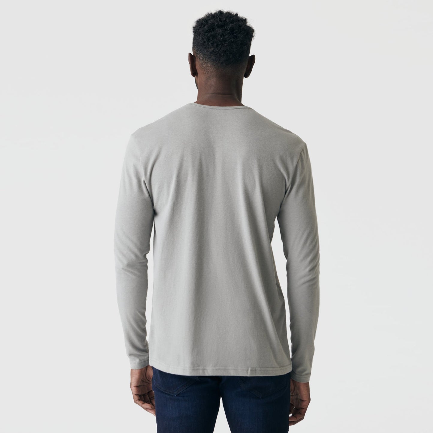 Iron Gray Classic Long Sleeve Henley