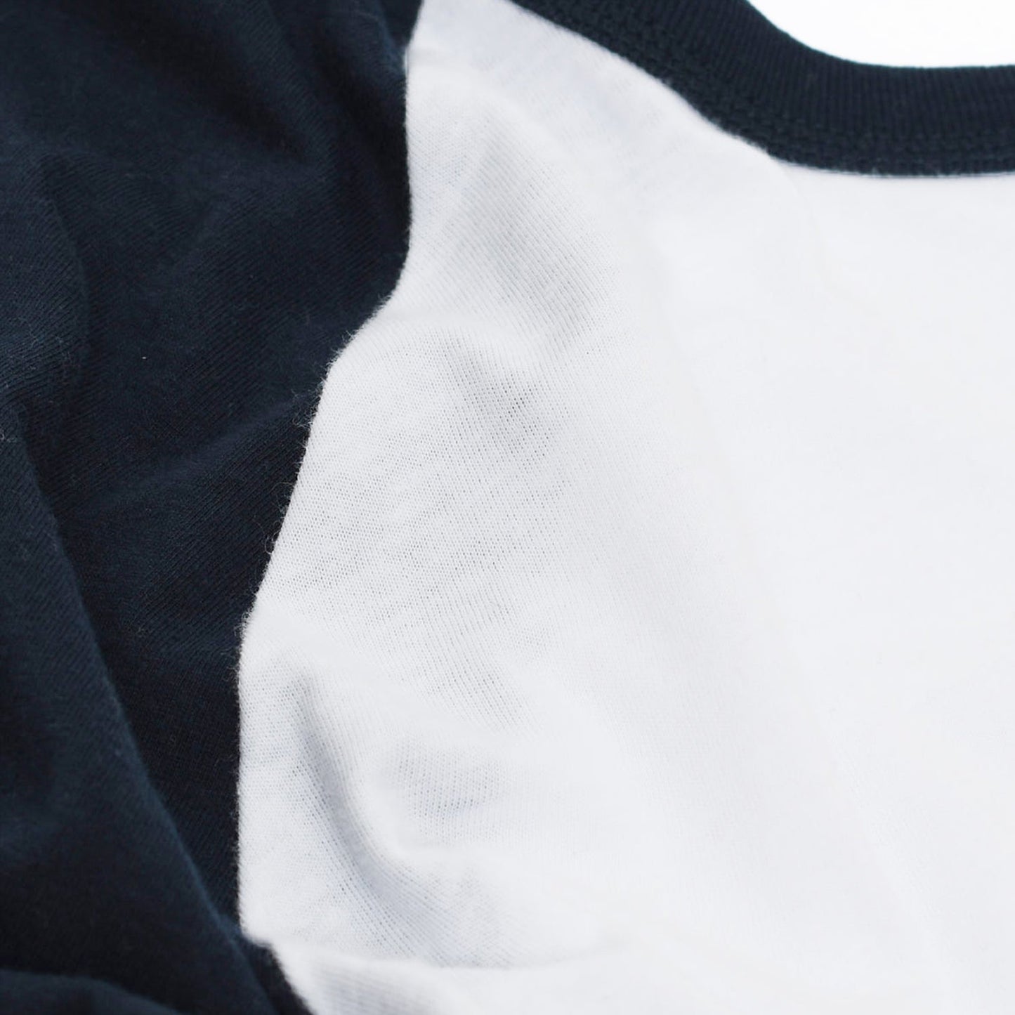 White/Navy Baseball Raglan