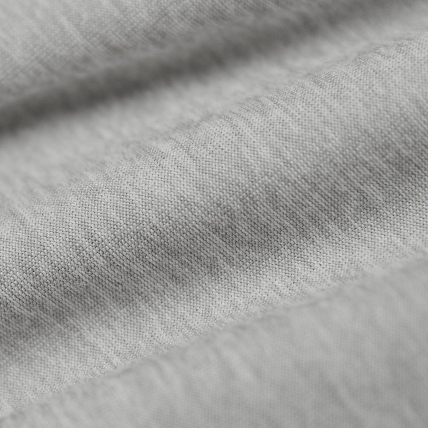 Heather Light Gray Active Long Sleeve Crew T-Shirt