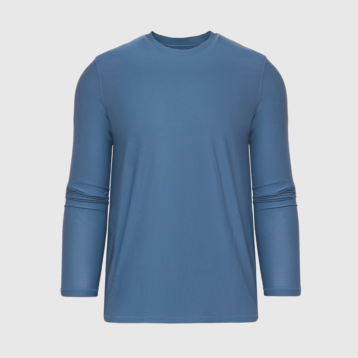 Stone Blue Active Long Sleeve Crew T-Shirt