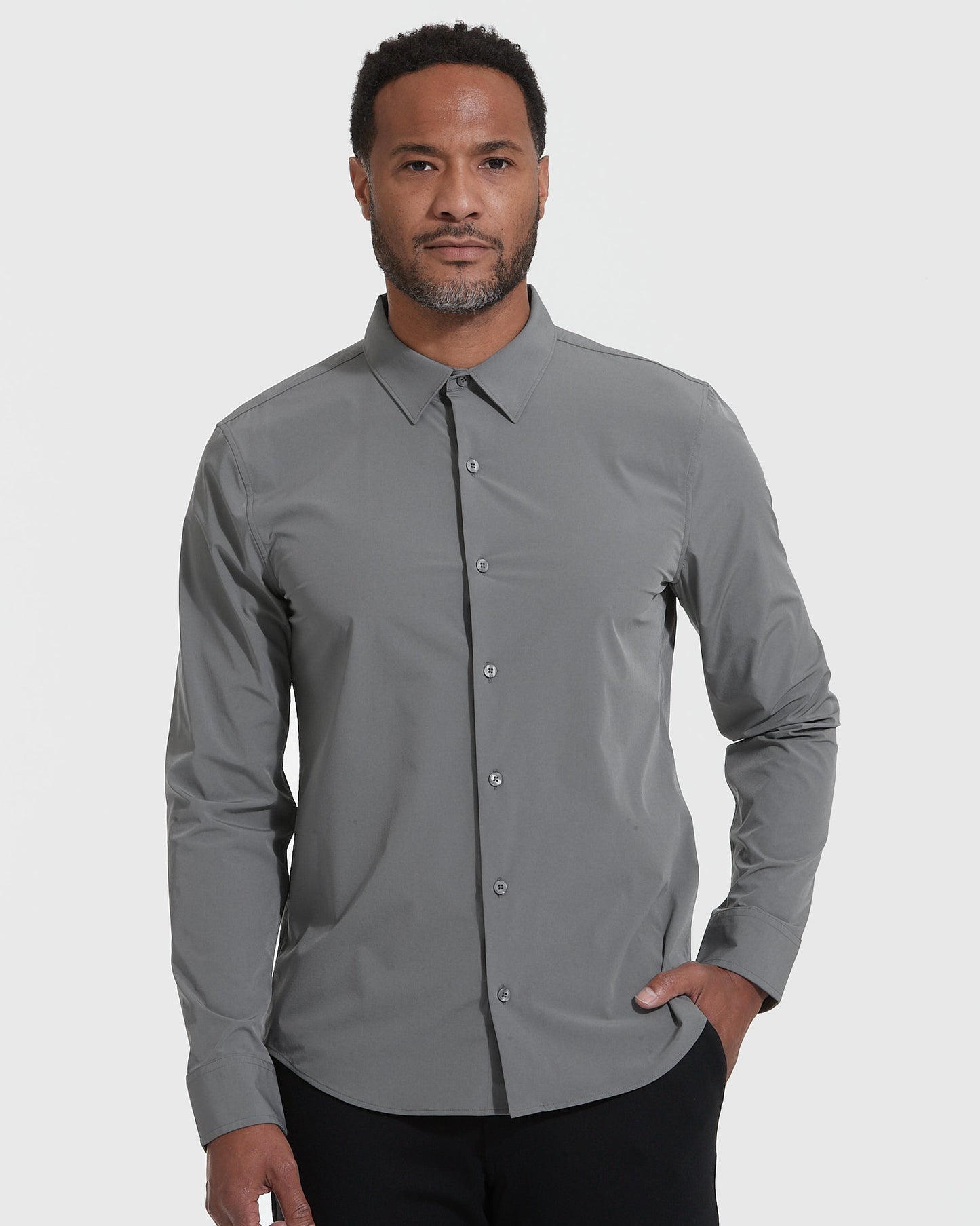 Carbon Lightweight Dress Shirt