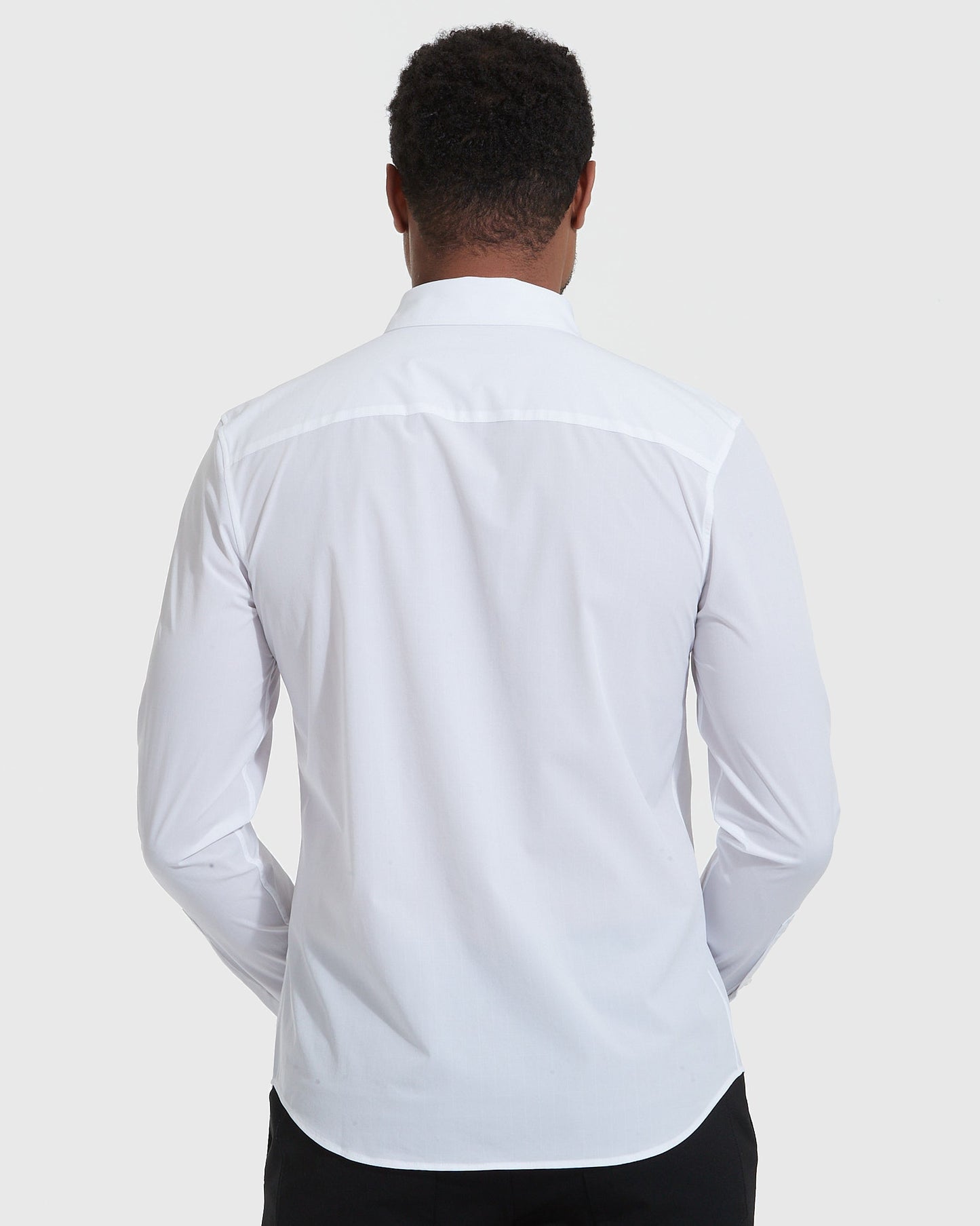 White Lightweight Dress Shirt