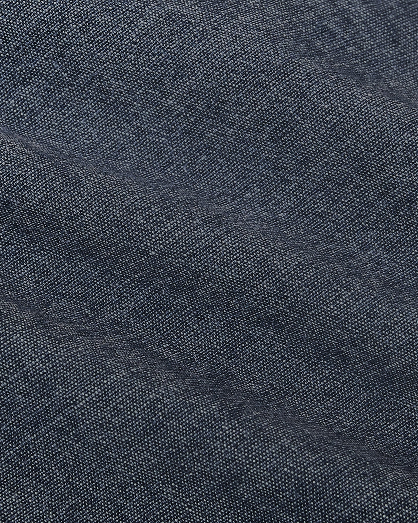 Medium Indigo Wash Long Sleeve Chambray Shirt