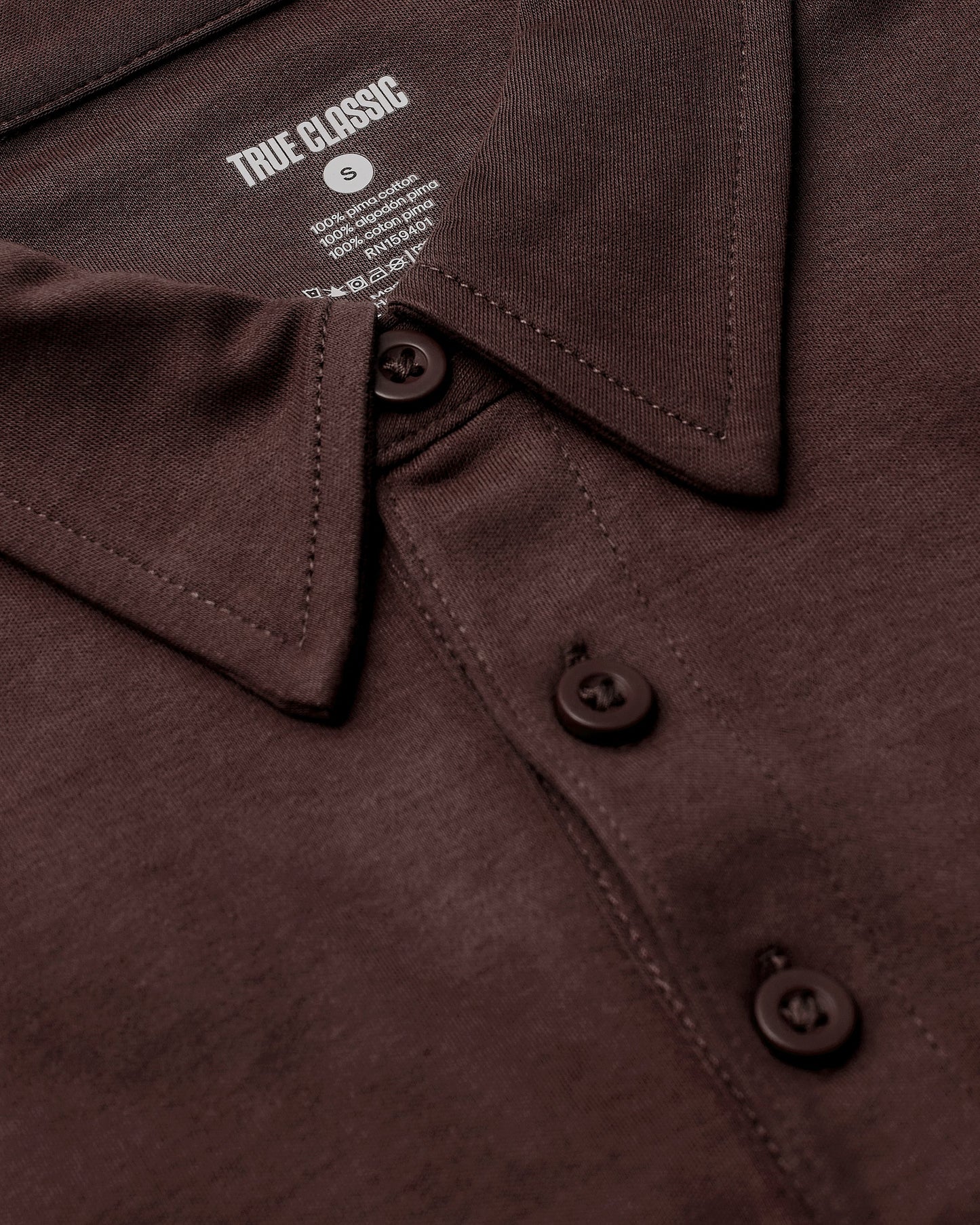 Java Long Sleeve Premium Pima Polo