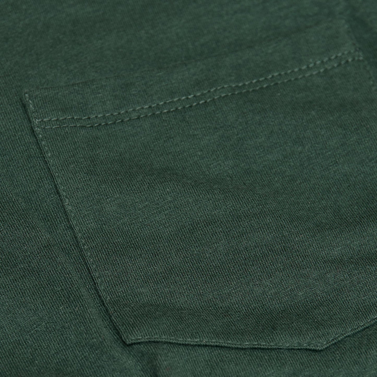 Hunter Green Pocket Crew Tee
