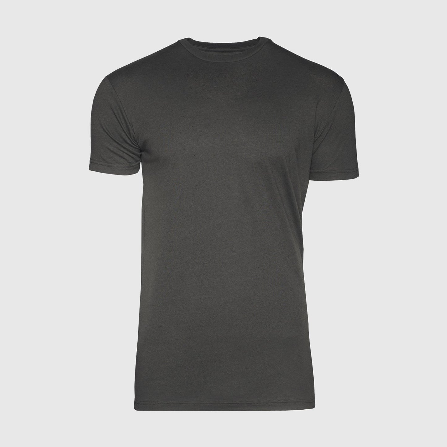 Carbon Tall Round Hem Crew Neck T-Shirt