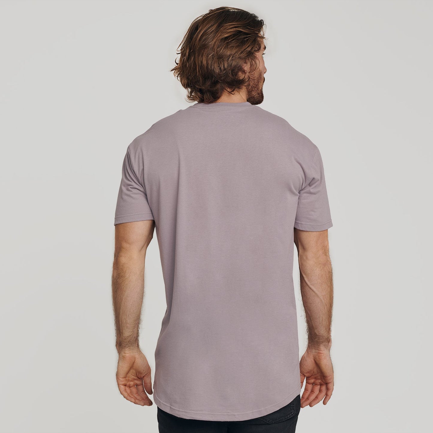 Flint Tall Round Hem Crew Neck T-Shirt