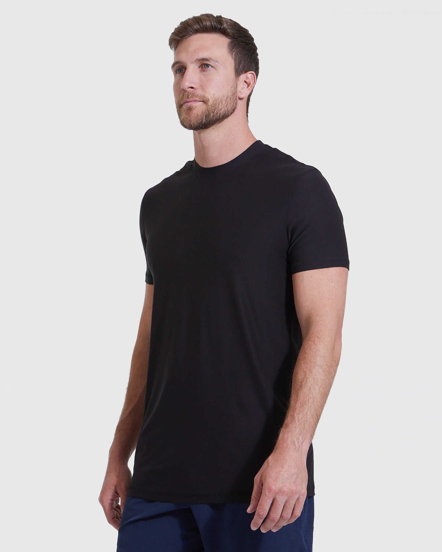 Black Tall Active Crew Neck 2.0
