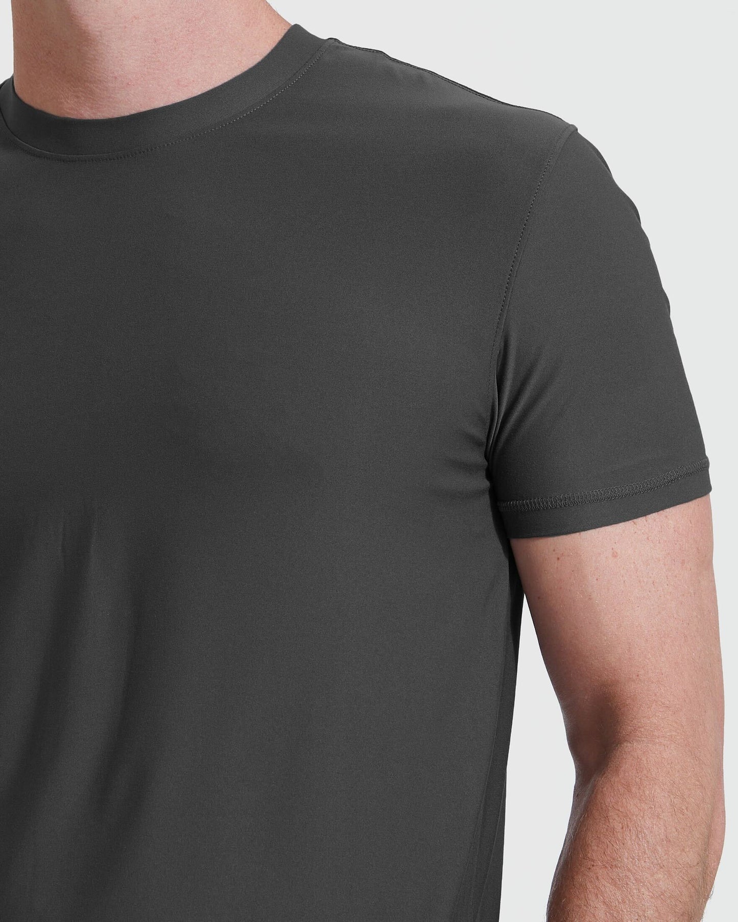 Carbon Tall Active Crew Neck