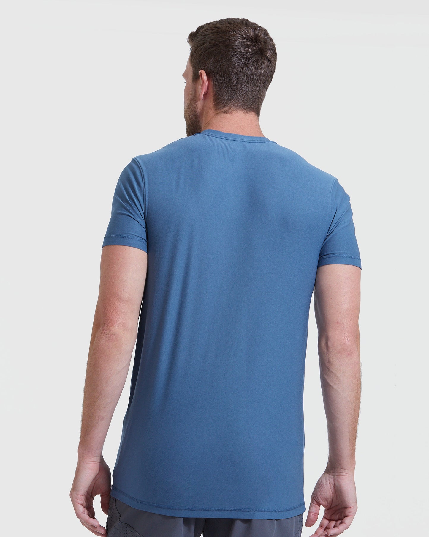 Stone Blue Tall Active Crew Neck