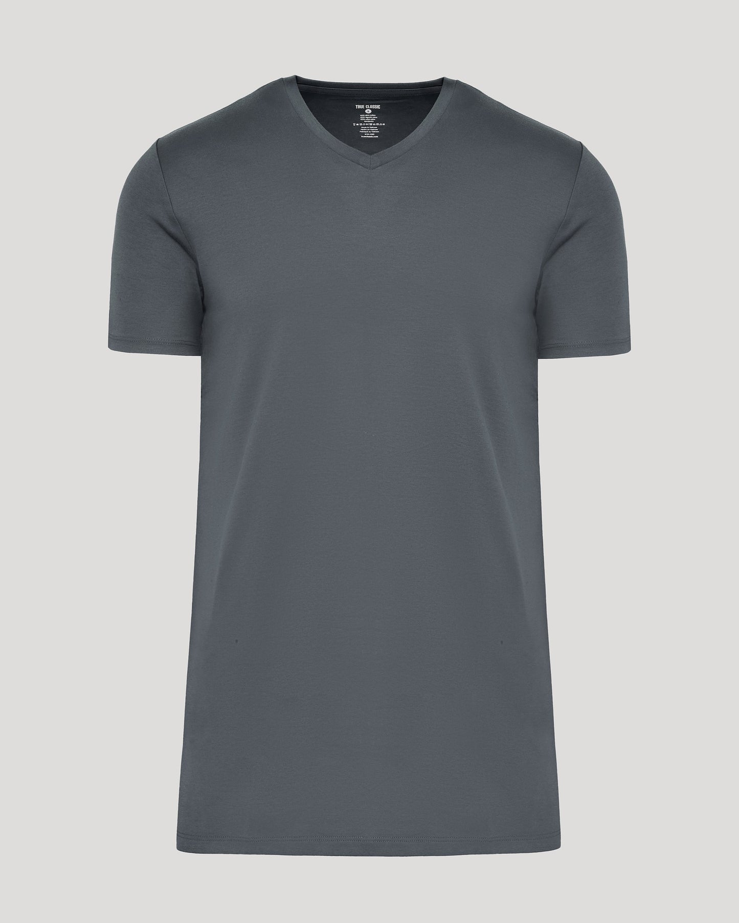 Carbon Tall Pima V-Neck