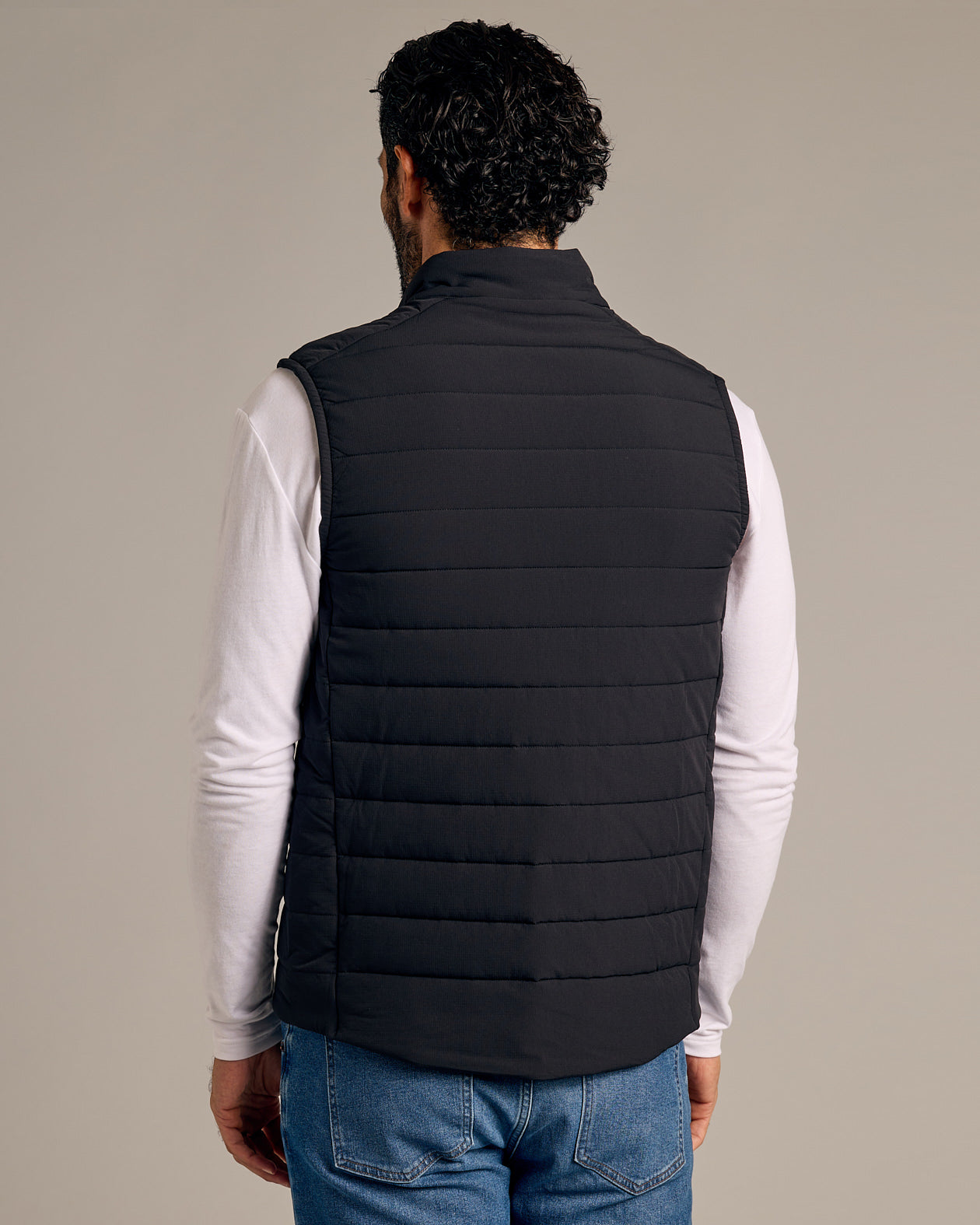Black Puffer Vest 2.0