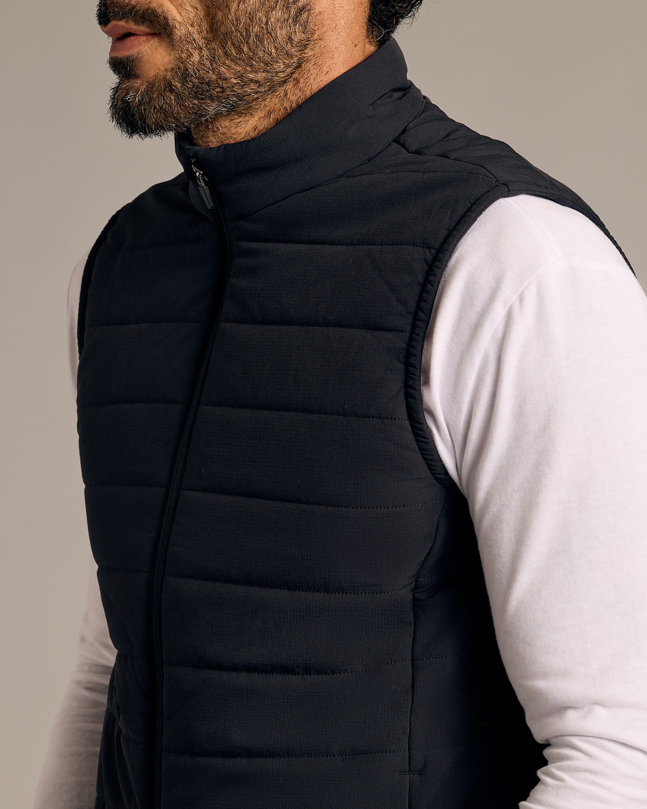 Black Puffer Vest 2.0