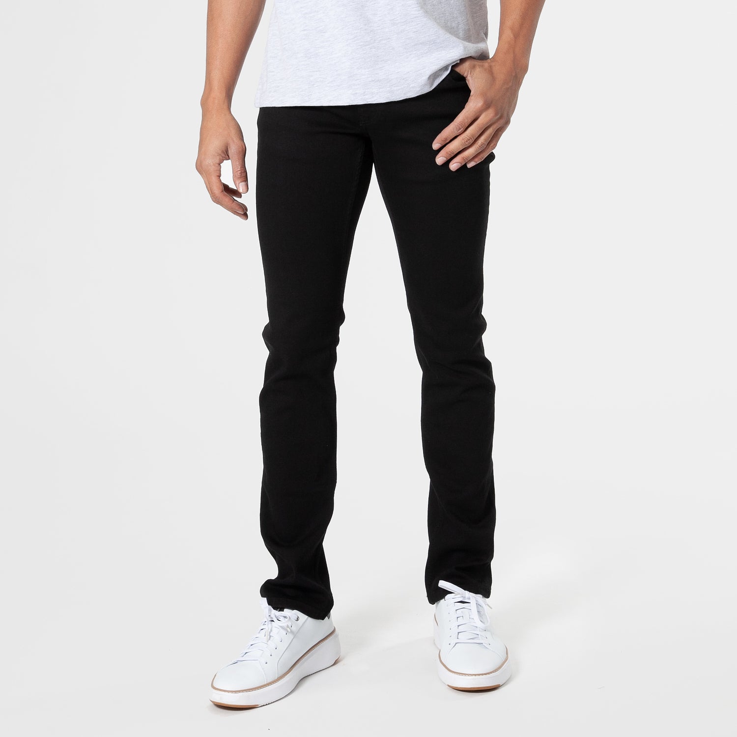 Black Wash Slim Fit Comfort Jeans – True Classic Corporate Wholesale