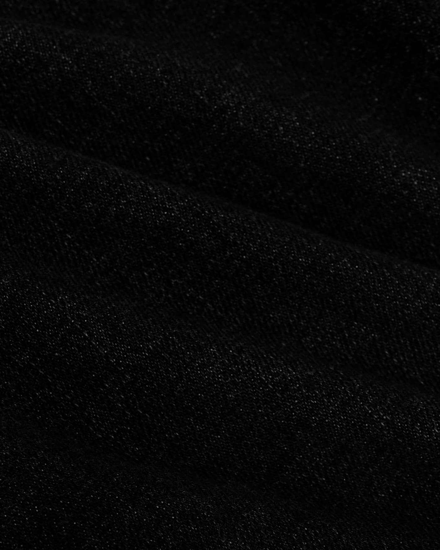 Black Wash Straight Authentic Denim Jeans
