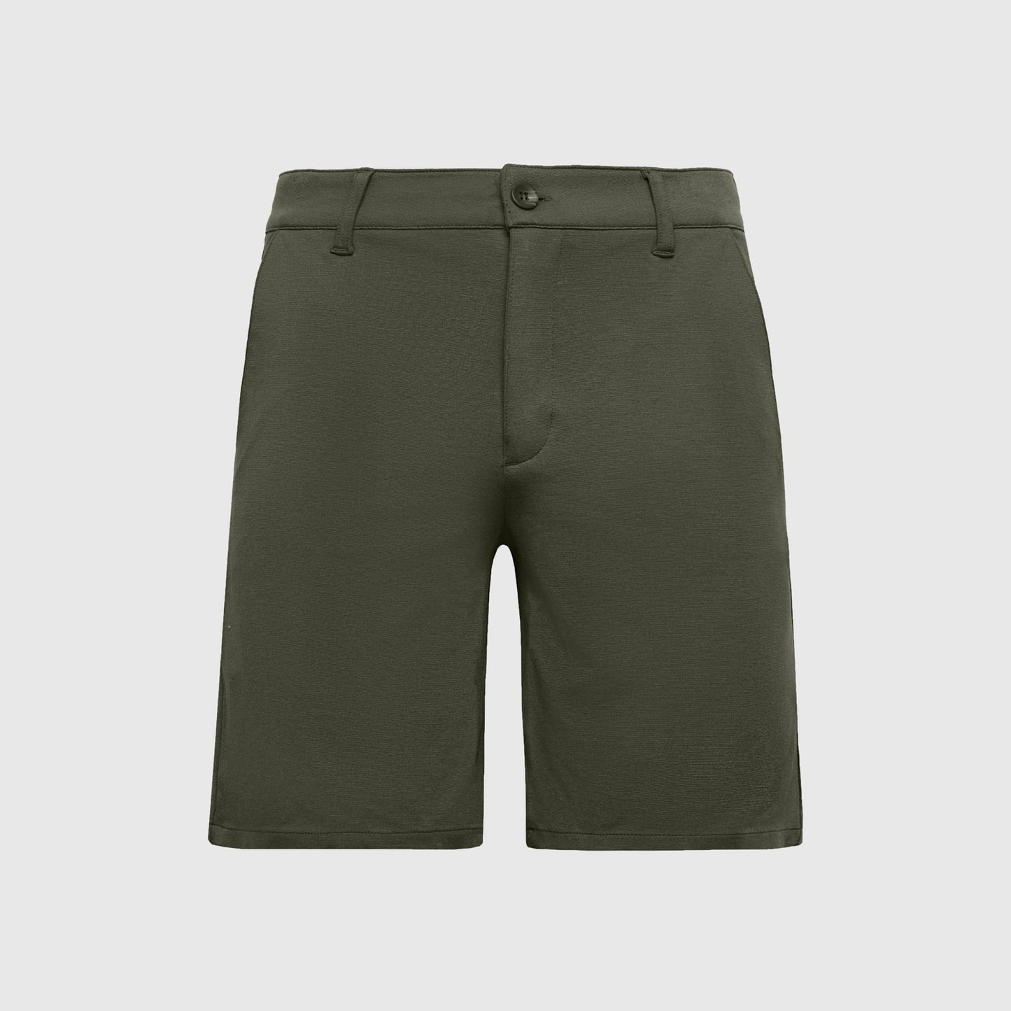 9" Military Green Comfort Chino Short