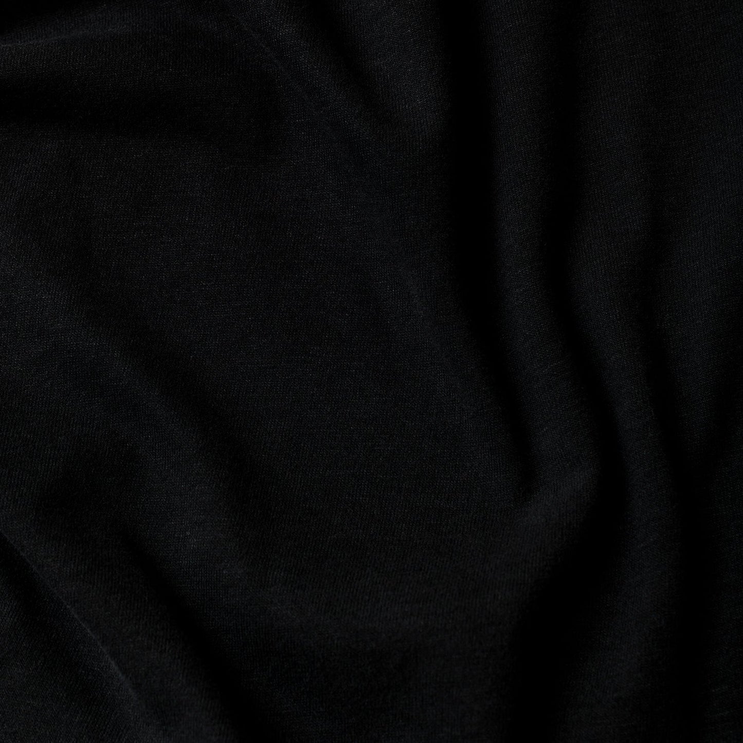 Black Classic Long Sleeve Crew Neck