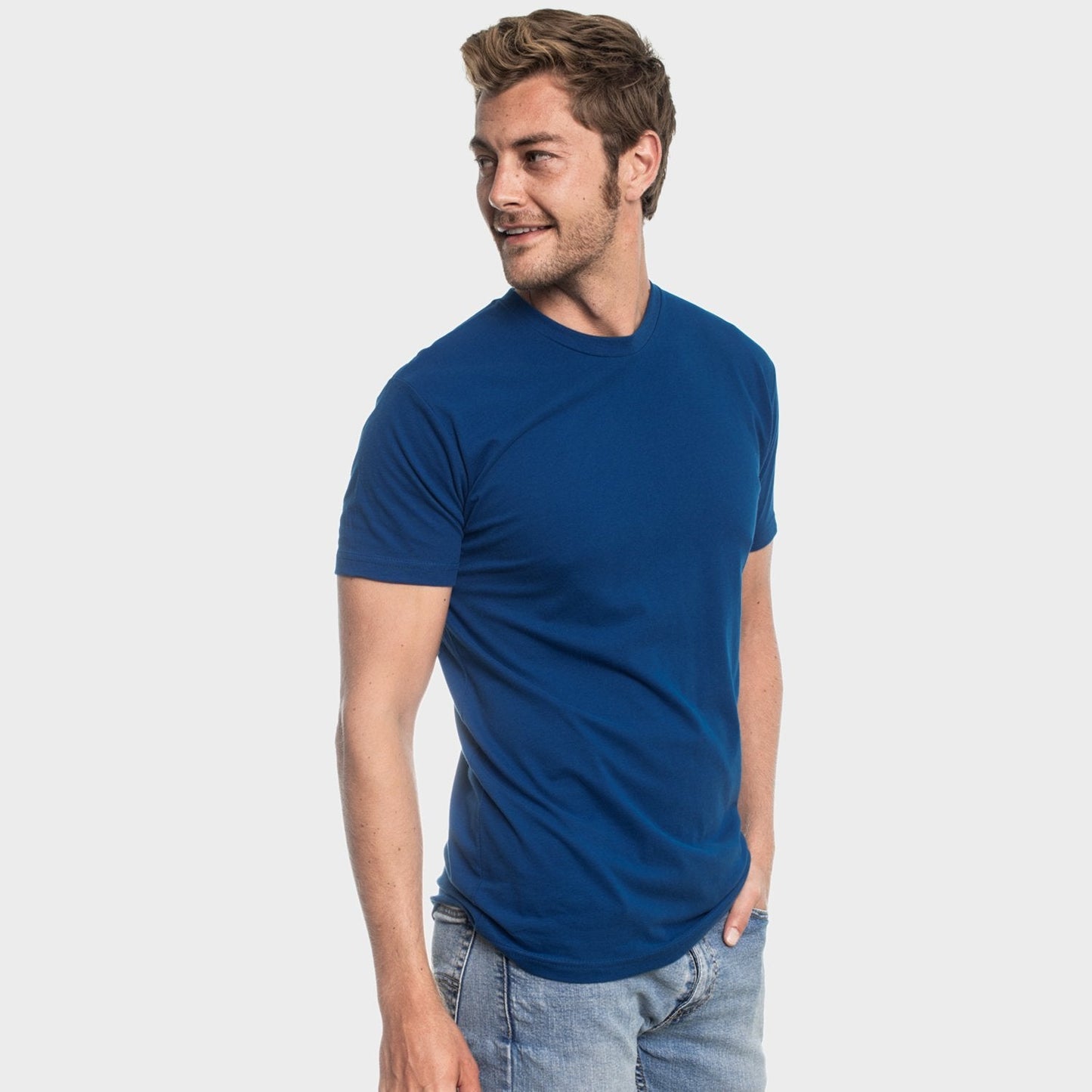 Cobalt Short Sleeve Crew Neck Tee