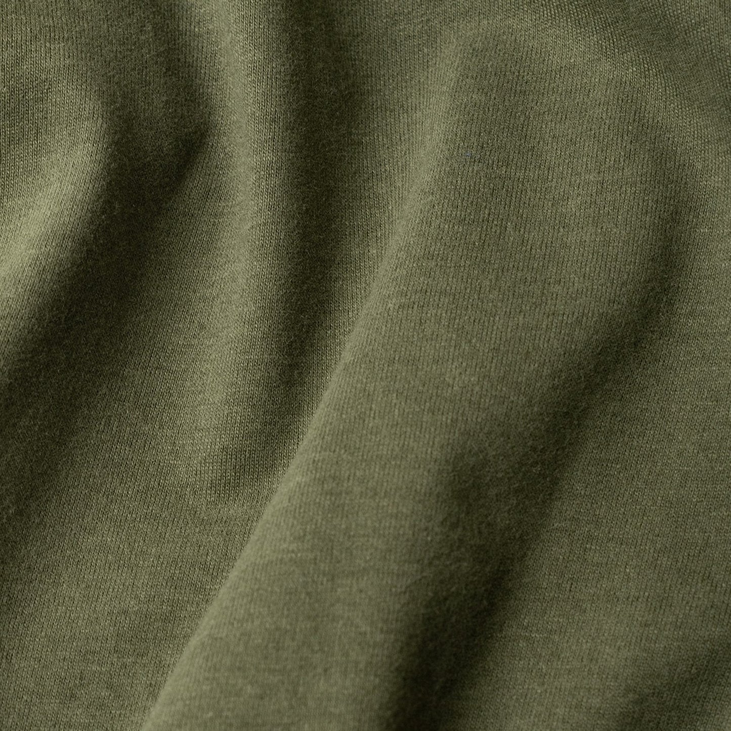 Military Green Classic Crew Neck