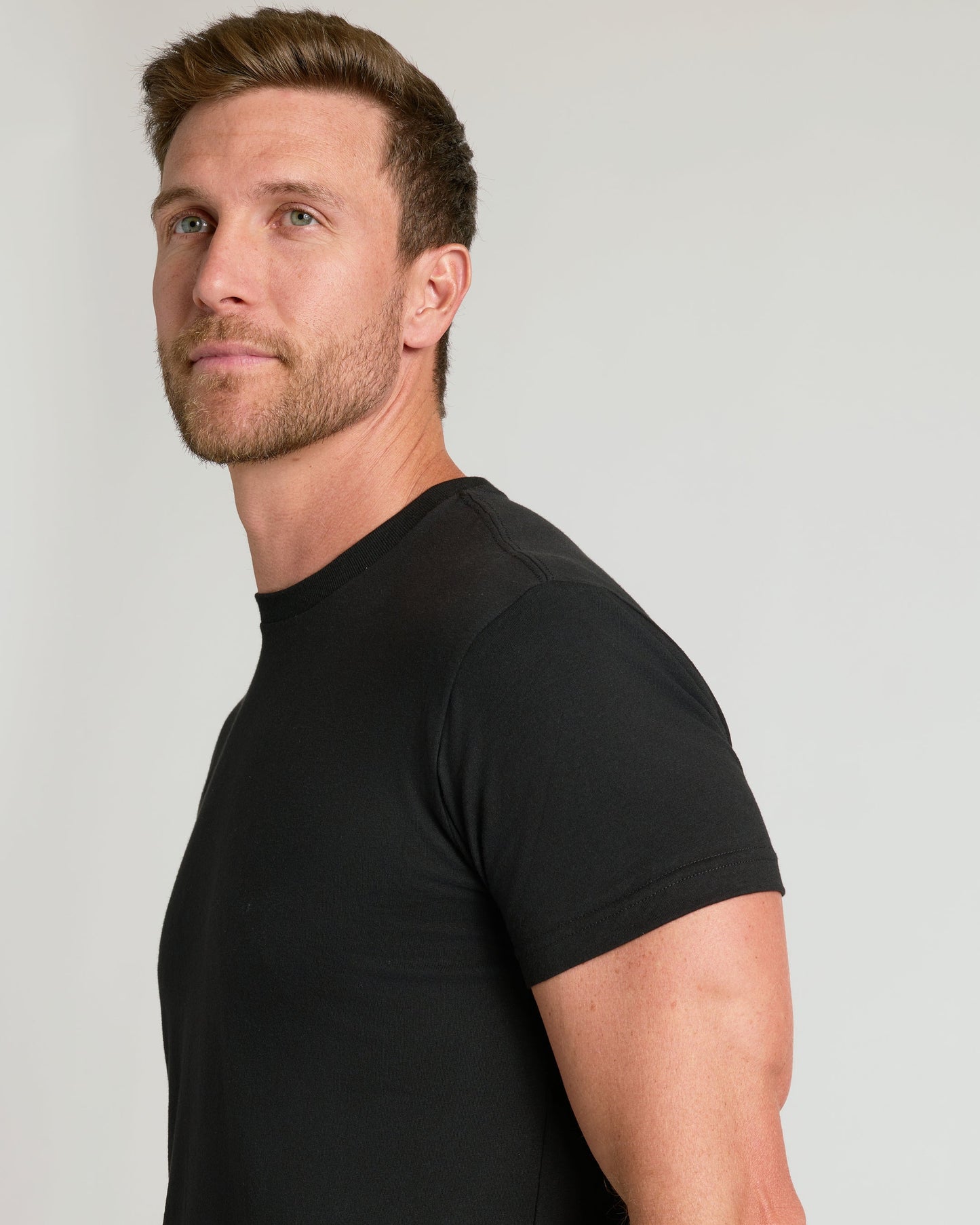 Black Classic Crew Neck