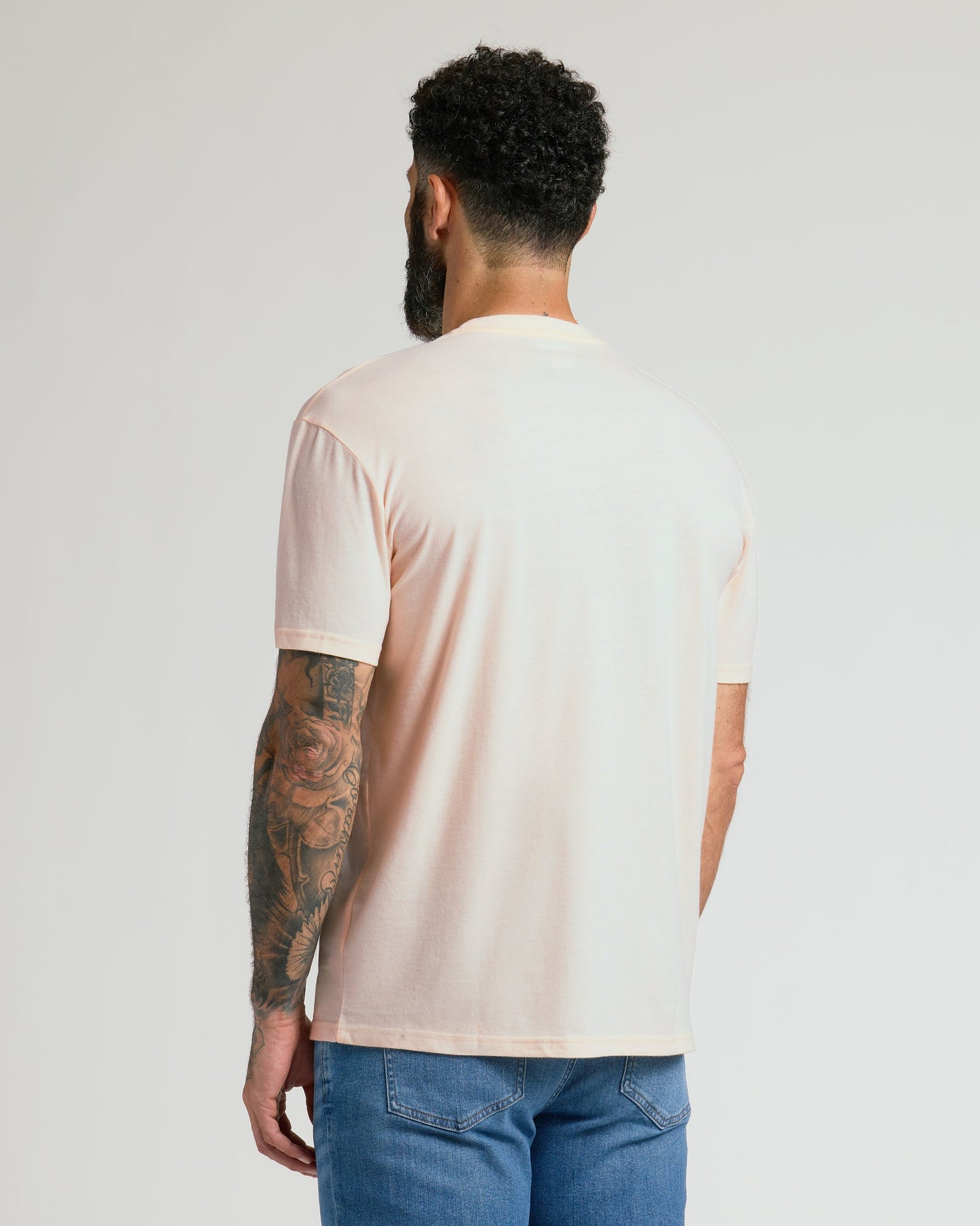 Coral Blush Classic Crew Neck