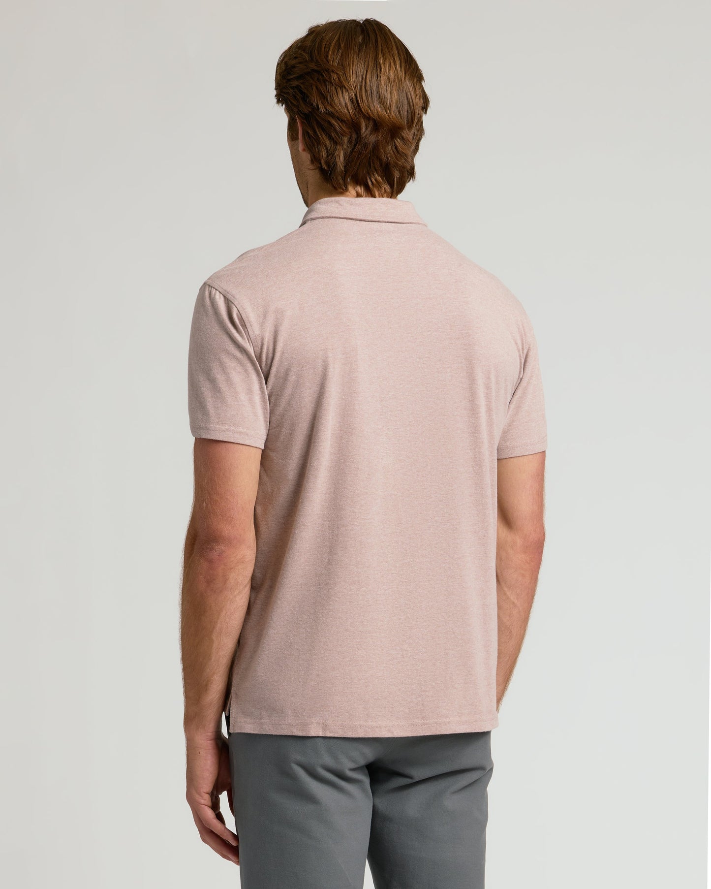 Light Heather Slate Mauve Classic Polo