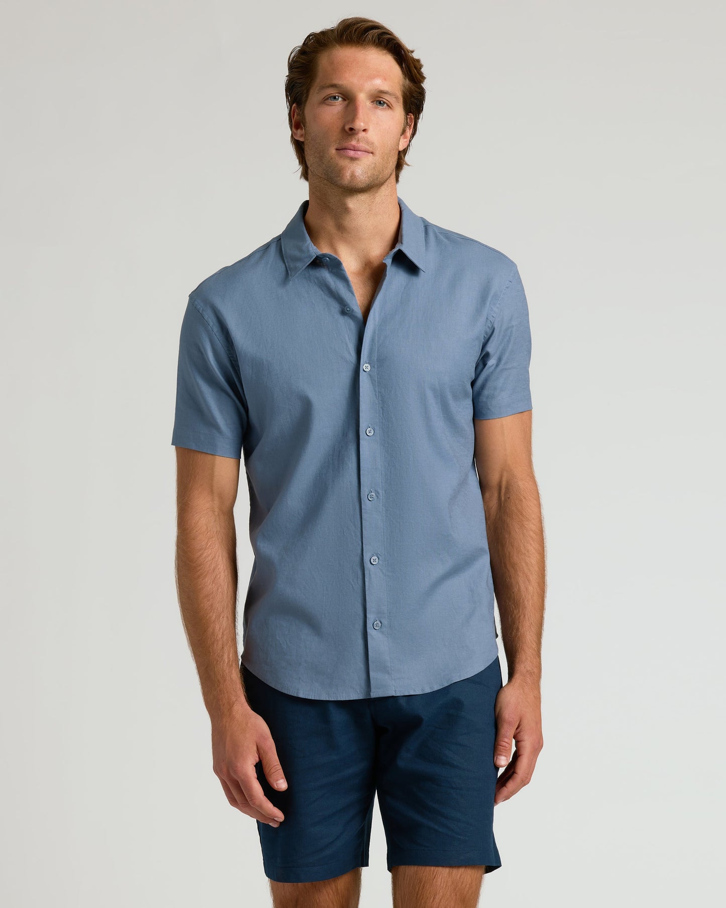 Fiord Short Sleeve Linen Shirt