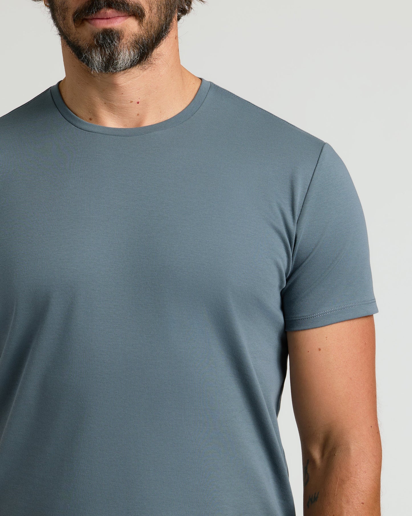 Tempest Pima Crew Curved Hem