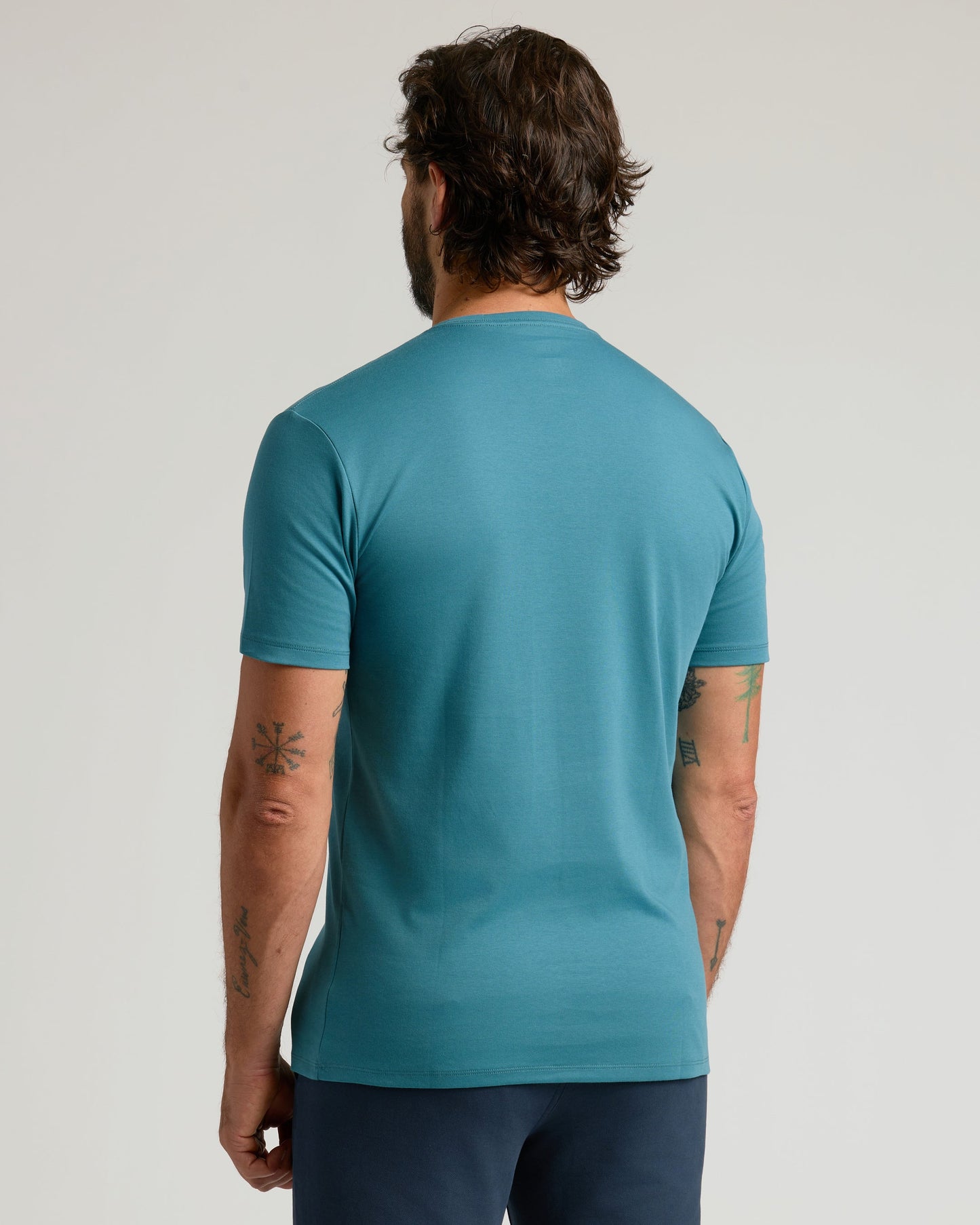 Sapphire Pima Crew Neck