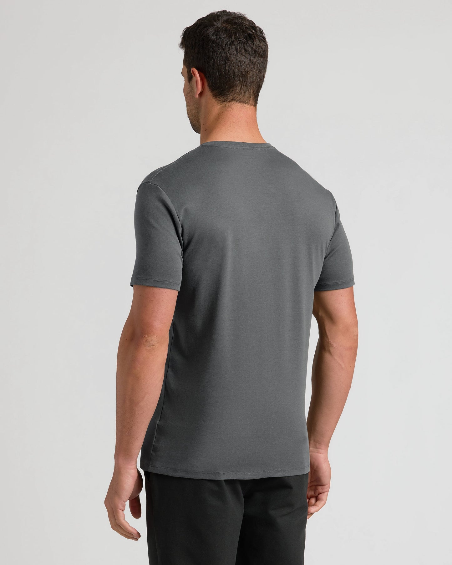 Carbon Pima V-Neck