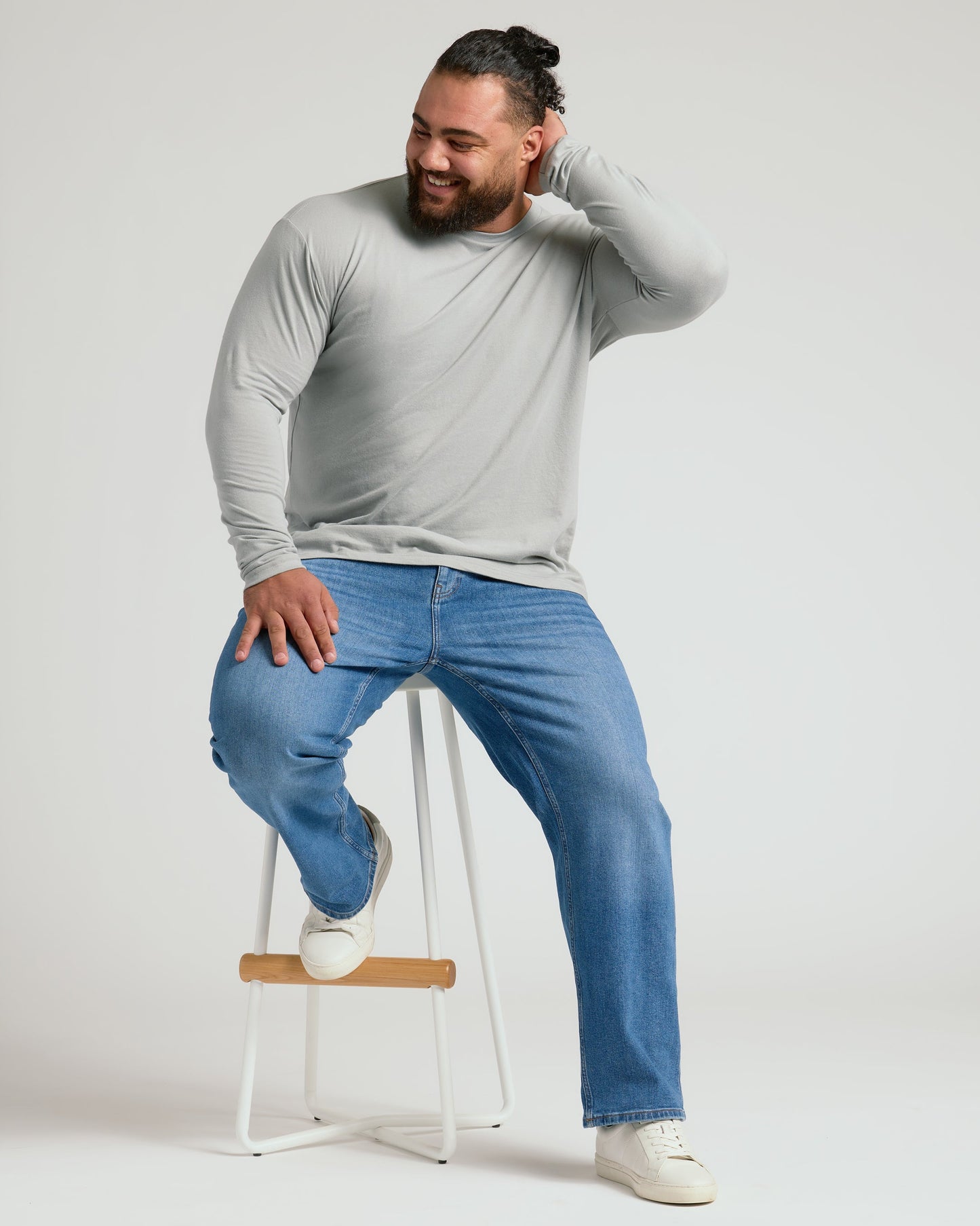 Steel Classic Long Sleeve Crew Neck