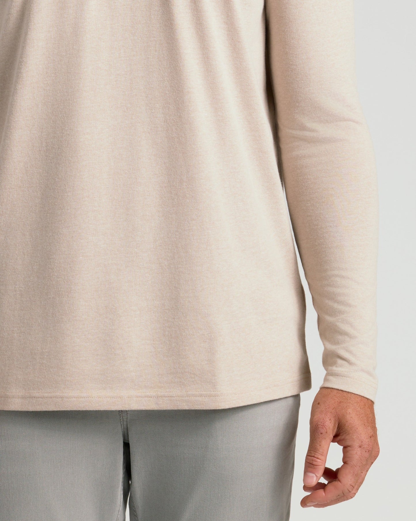Heather Truffle Tall Long Sleeve T-Shirt