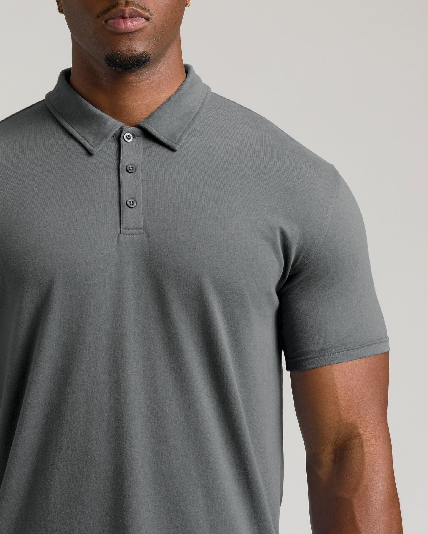 Carbon Short Sleeve Tall Polo