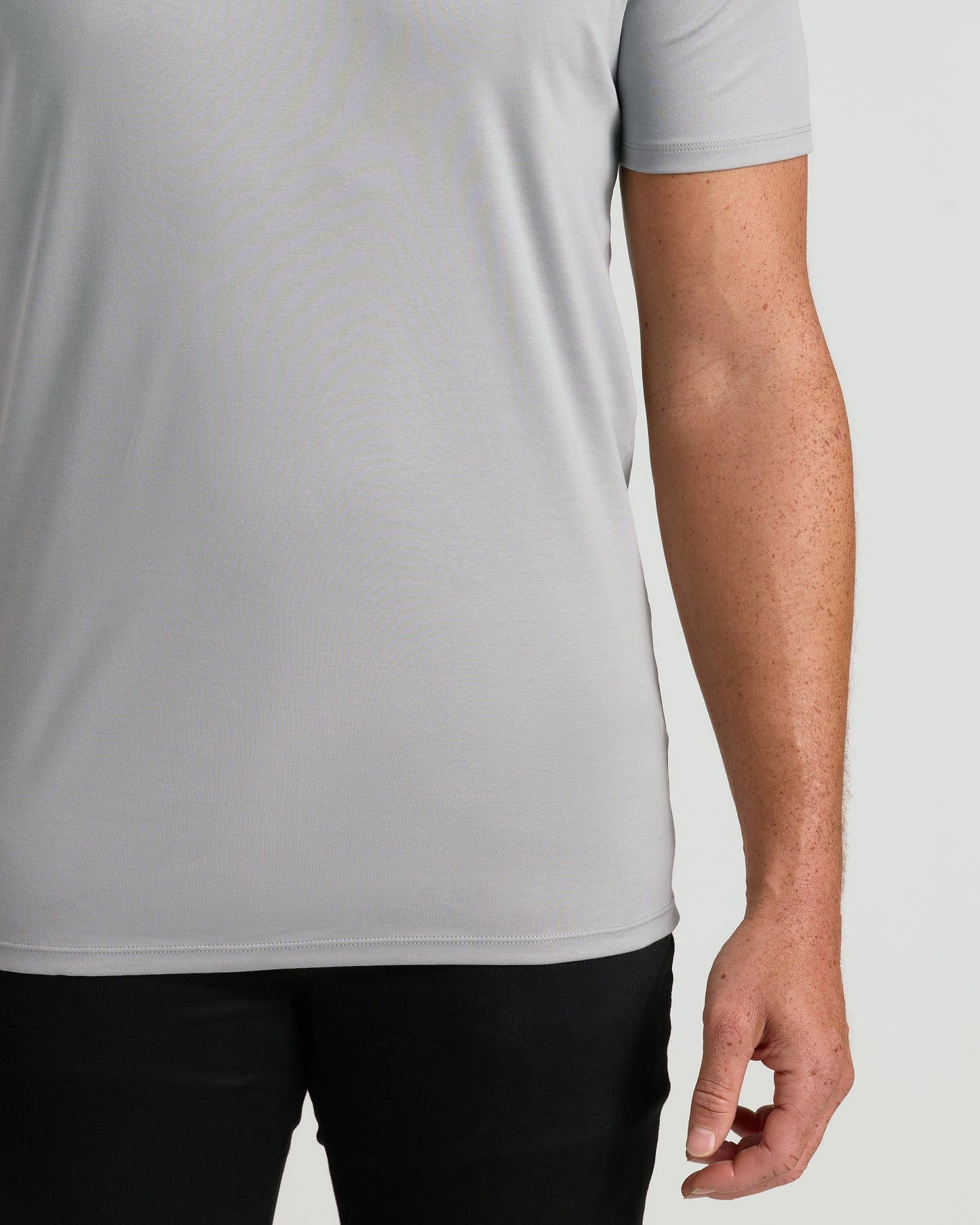 Steel Tall Pima V-Neck
