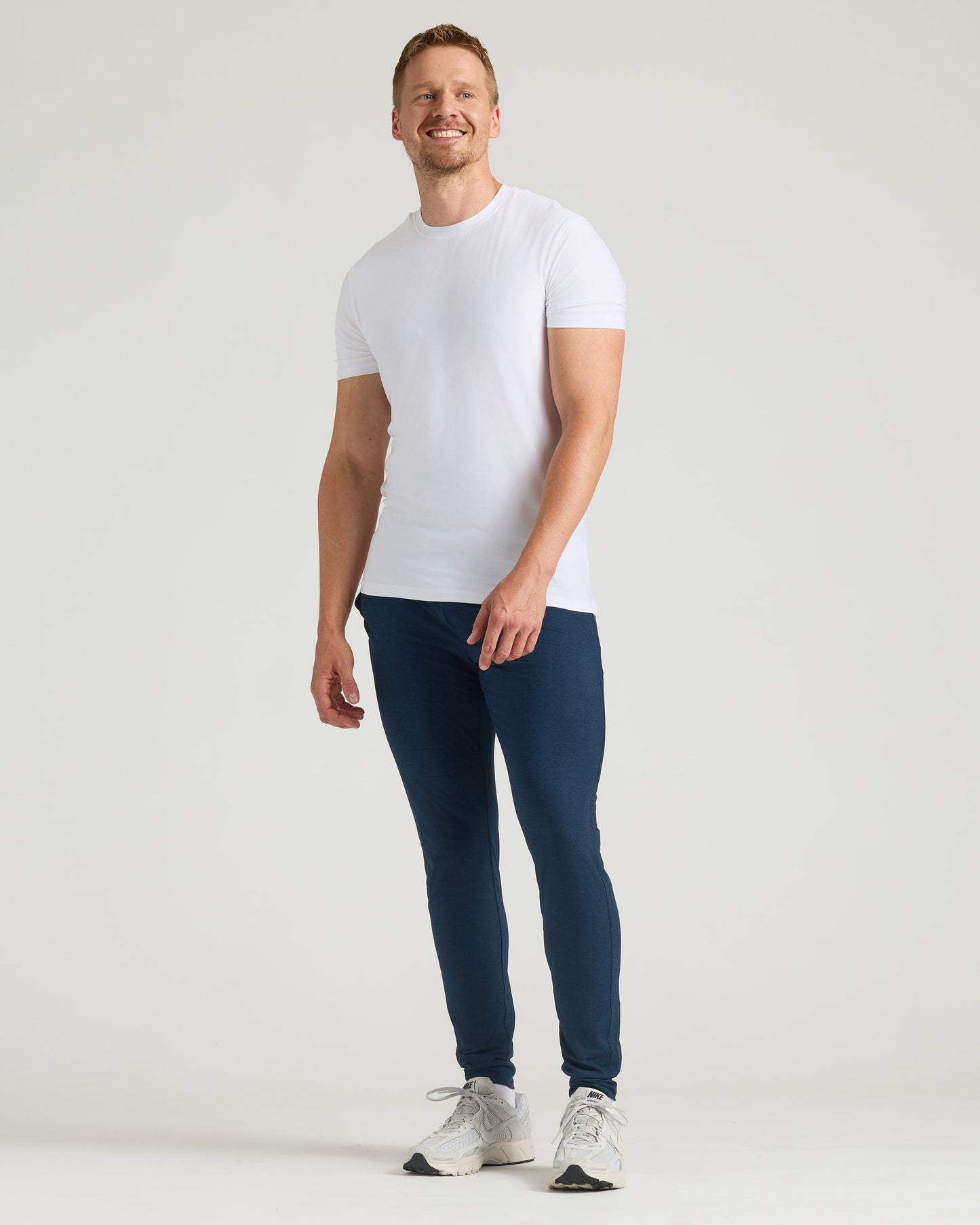 Dark Heather Navy Tall Active Joggers