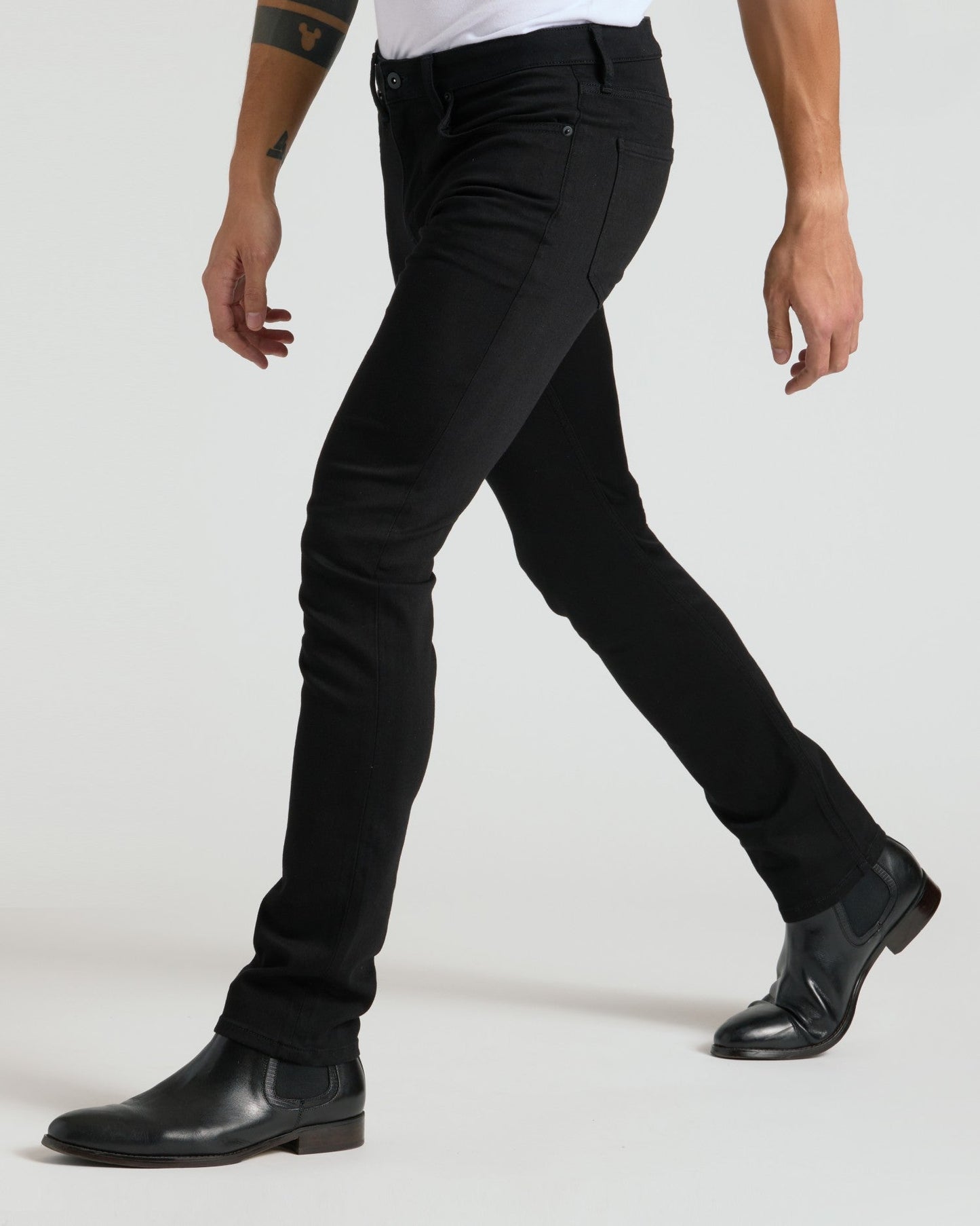 Black Wash Slim Comfort Stretch Jeans