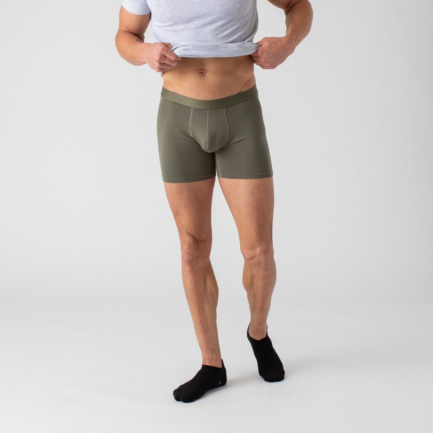 Military Green Boxer Brief