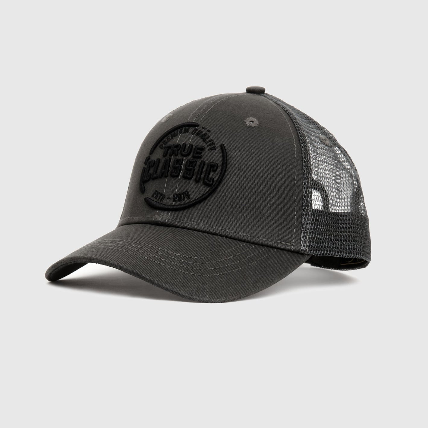 Gun Metal True Classic Trucker Hat