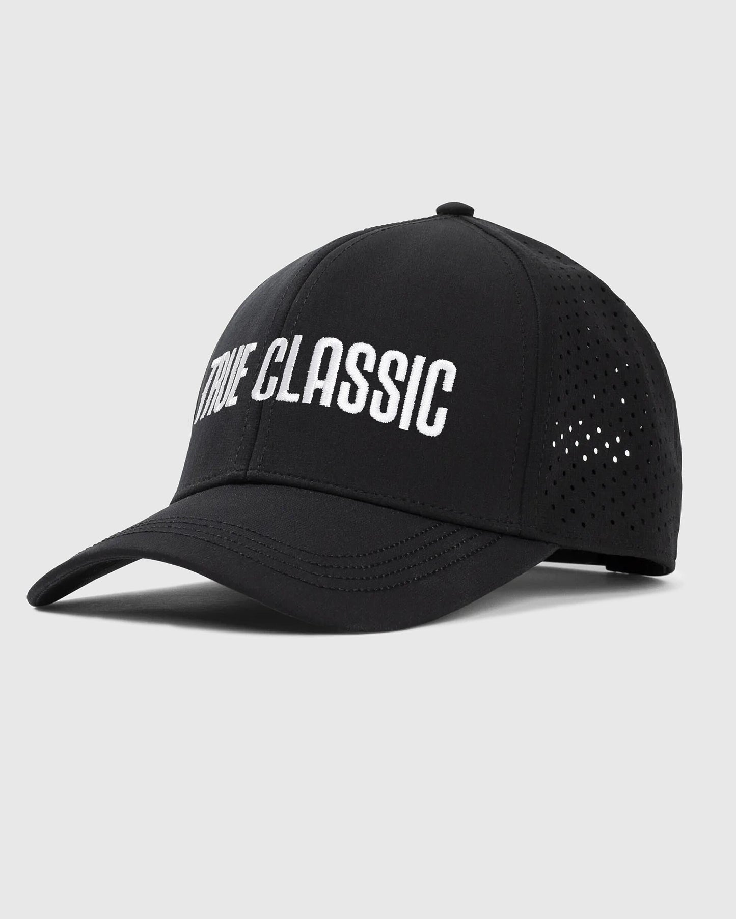 Black Embroidered True Classic Hat