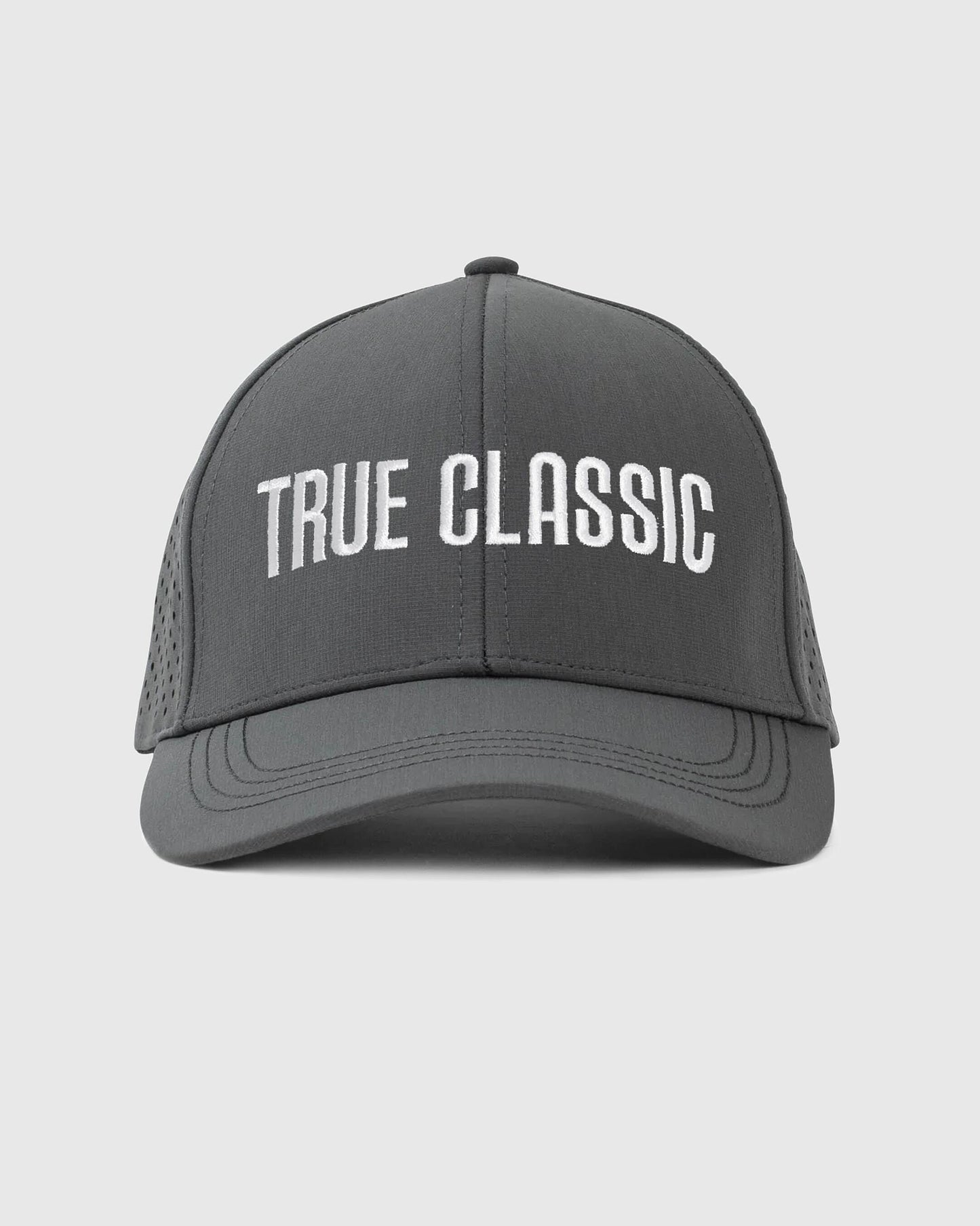 Gray Embroidered True Classic Hat
