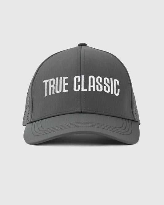 Gray Embroidered True Classic Hat