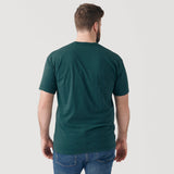 Heather Emerald Short Sleeve Crew Neck Tee