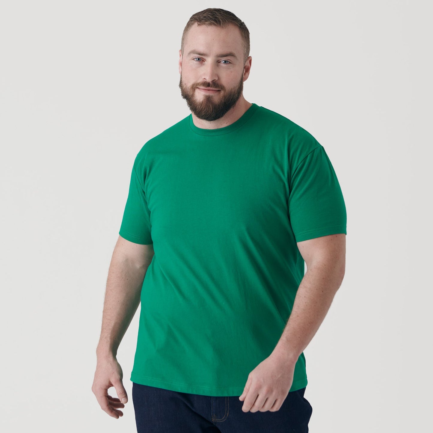 Kelly Green Short Sleeve Crew Neck Tee