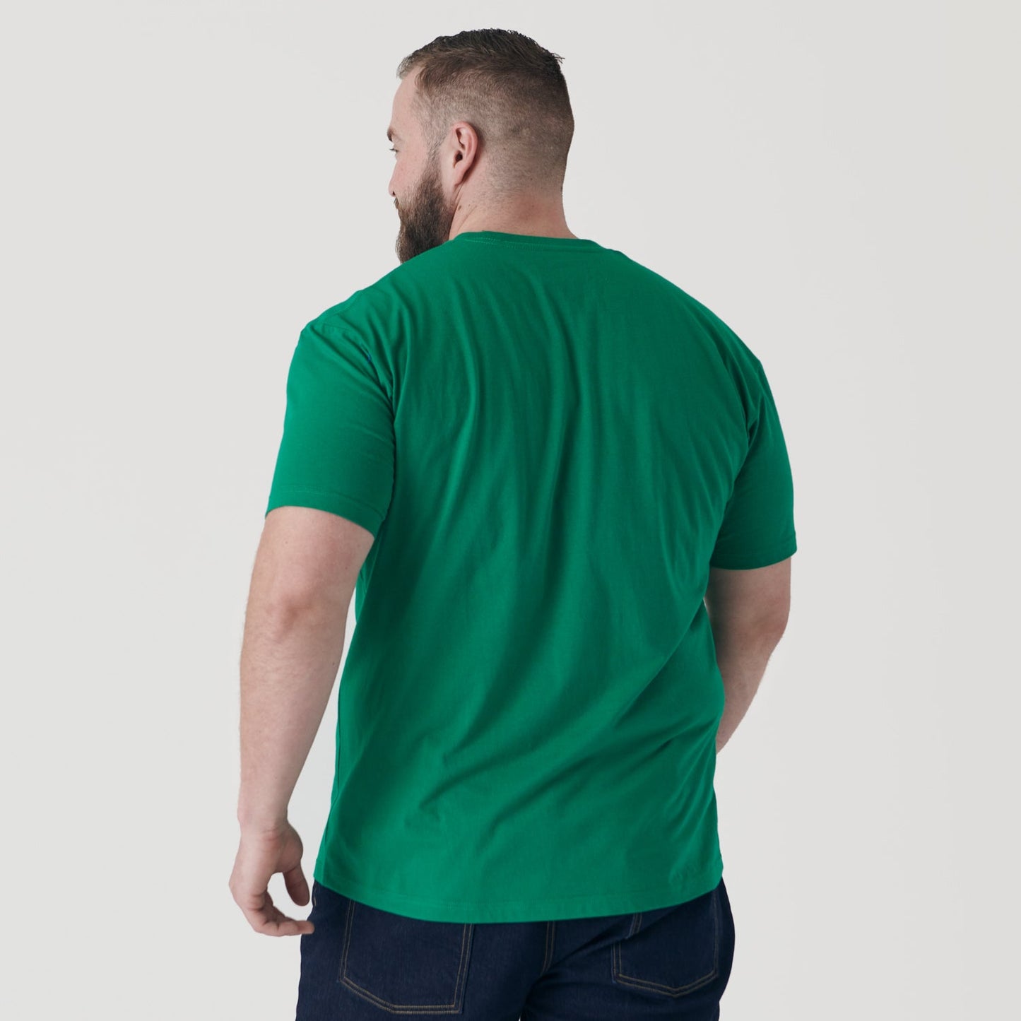 Kelly Green Short Sleeve Crew Neck Tee